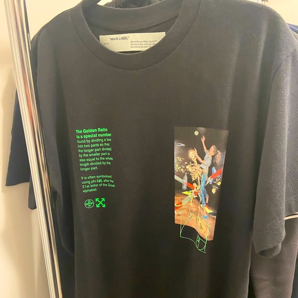 OFF-WHITE Brand New “Golden Ratio” T-Shirt! - Picture 1 of 4